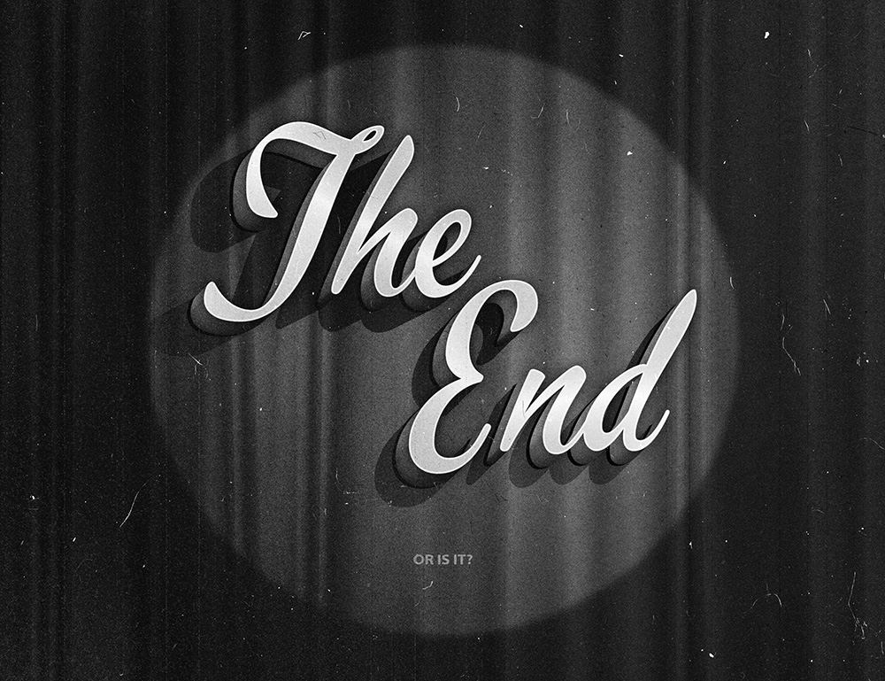 The End - or is it?