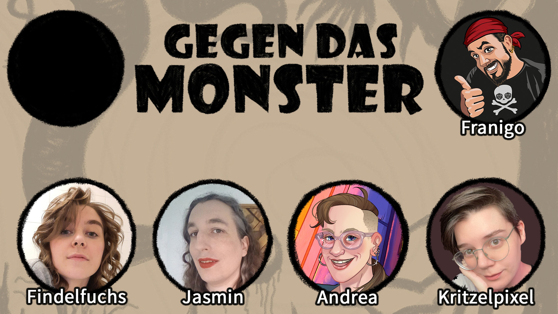 Flyer Gegen das Monster