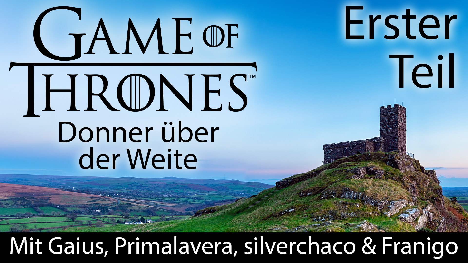 Flyer Donner über der Weite