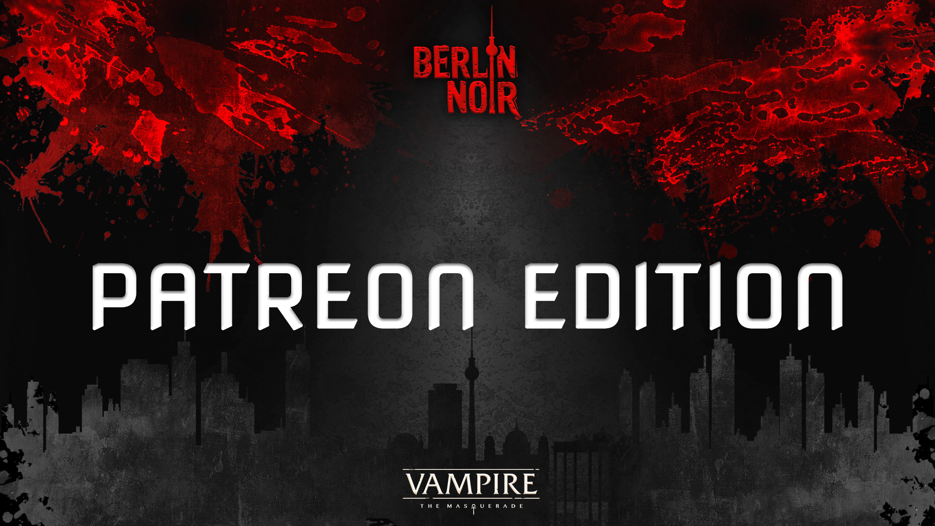 Flyer für Berlin Noir - Patreon Edition